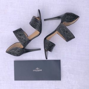 Luccese Leather Italian Heels Size 10